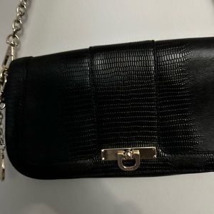 DKNy black leather purse
